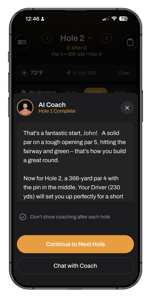 Better Golf App